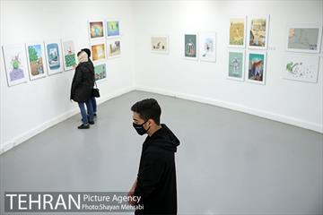 بازدید احمد مسجد جامعی از نمایشگاه تهران از منظر هنرمندان 18