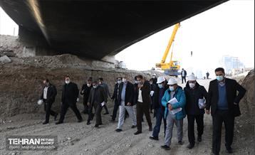بازدید شهردار تهران از منطقه 22