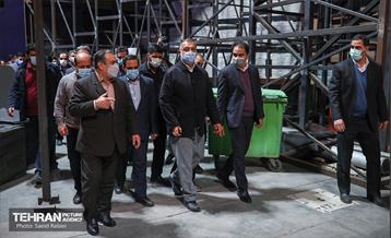 بازدید شهردار تهران از مجموعه شهر آفتاب 8