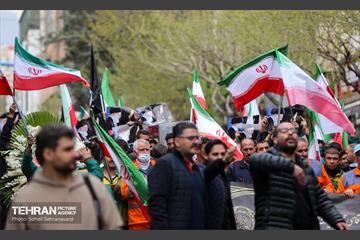 تشییع پیکر مطهر پاکبان شهید «حسن خیران»
