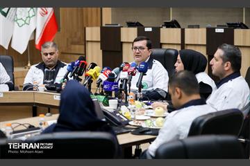 نشست خبری رئیس سازمان پیشگیری و مدیریت بحران شهر تهران 23