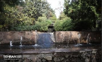 طبیعت پاییزی باغ راه فدک تهران 29