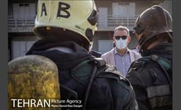 بازدید مدیرکل دفتر شهردار تهران از مرکز آموزش های آتش نشانی