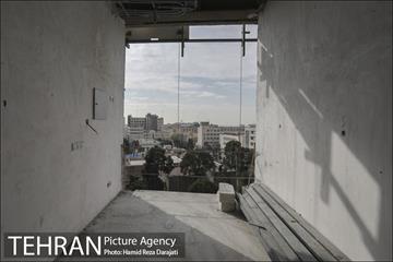 بازدید فتاح رئیس بنیاد مستضعفان از ساختمان پلاسکو 16