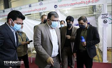 بازدید شهردار تهران از مراکز واکسیناسیون 33