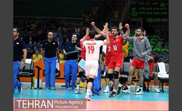 دیدار والیبال ایران و آرژانتین در المپیک ریو 4