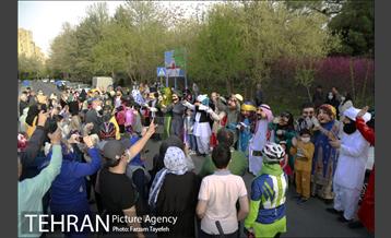 کاروان نوروزی در منطقه 5