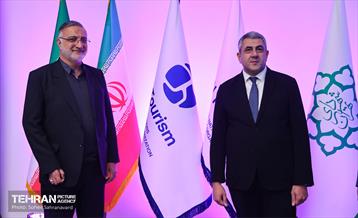 نشست مشترک شهردار تهران و دبیرکل سازمان حهانی گردشگری 15