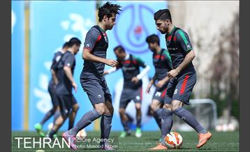 تمرین تیم ملی فوتبال‎ برای بازی مقابل عمان 5