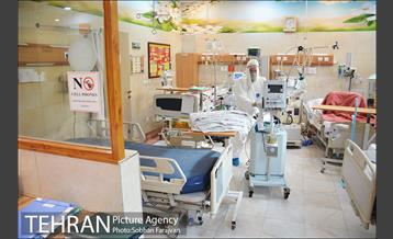 بخش بیماران کرونایی بیمارستان شهید هاشمی نژاد 22