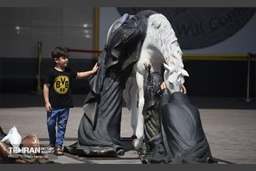 آیین رونمایی از سازه حجمی عصر عاشورا 7