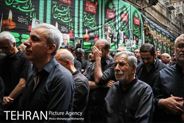 عزاداری تاسوعا در بازار تهران 15