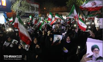 عزاداری هفتمین روز شهادت رهبر انقلاب در میدان بریانک 3