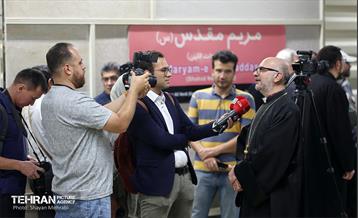 بازدید نمایندگان رسانه‌های خارجی از مترو مریم مقدس(س)  9