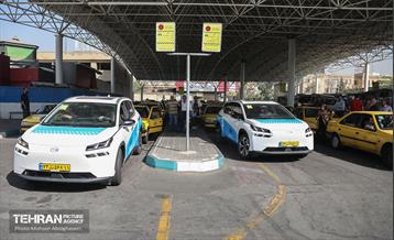 آغاز به کار تاکسی‌های برقی شاسی بلند در تهران 10
