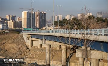 بازگشایی پل تقاطع غیرهمسطح بزرگراه شهید همدانی با رودخانه وردآورد 8