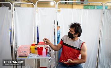 واکسیناسیون رانندگان شرکت واحد اتوبوسرانی 18