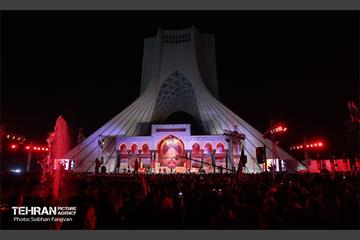 آئین بدرقه زائران اربعین در میدان آزادی 20