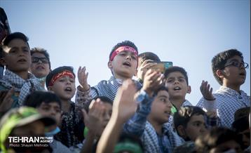 اجتماع بزرگ نوجوانان غرب تهران در پویش سلام فرمانده 16