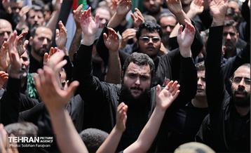 دسته عزاداری دانشگاه امام صادق(ع) در ظهر تاسوعا 5