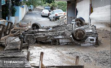 سیل در منطقه کَن