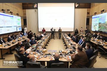 بازدید میدانی از زیرساختهای مدیریت بحران کلانشهر تهران 37