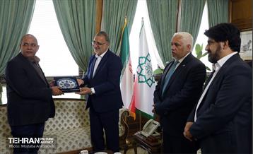دیدار فرماندار هاوانا (کوبا) با شهردار تهران