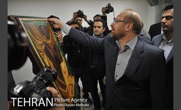 افتتاح "ایوان انتظار" با حضور شهردار تهران 17