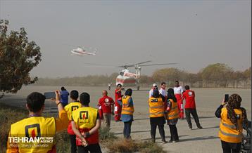 مانور تمرین اسکان اضطراری کلانشهر تهران 23