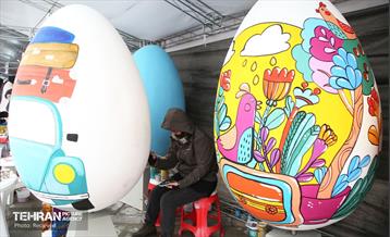 جشنواره تخم مرغ رنگی در بوستان ملت 16