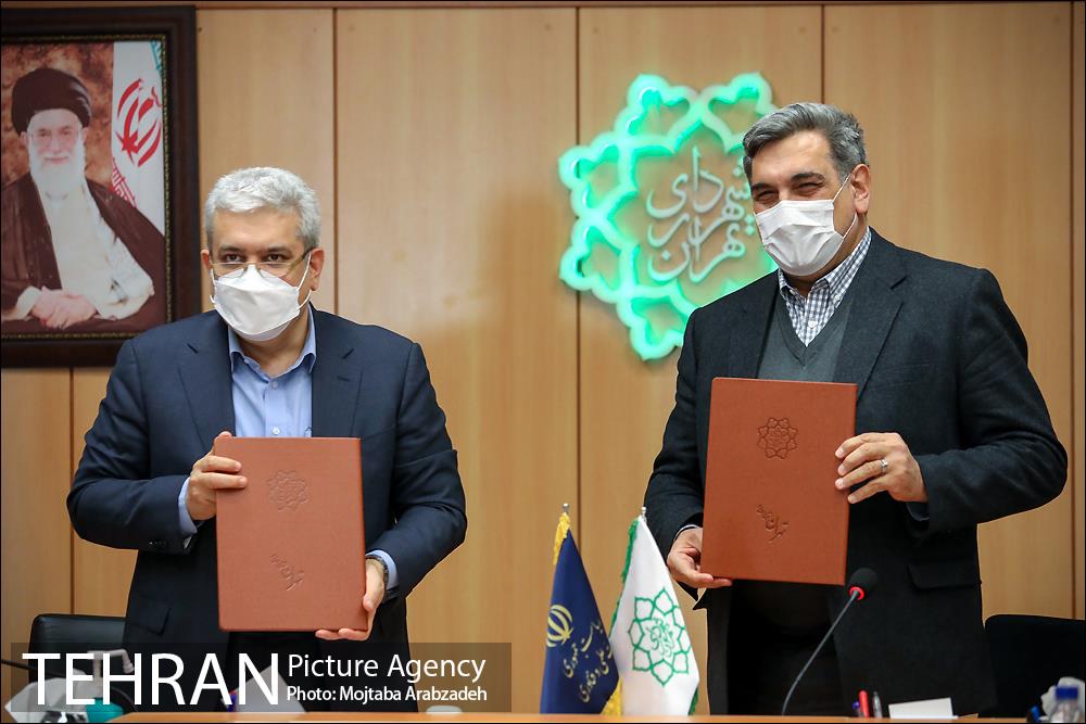 امضا تفاهم میان شهرداری تهران و معاونت علمی 13