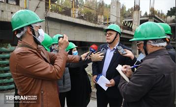 بازدید اصحاب رسانه از پارکینگ نیایش 34