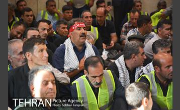 اعزام کاروان ۱۴۰۰ نفری خادم الحسین (ع) شهرداری تهران 6