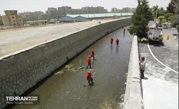 بهره برداری از پروژه عمرانی در منطقه ۵ 10