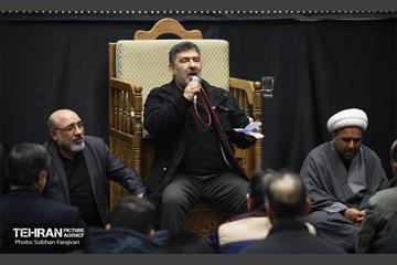 تشییع پیکر شهید گمنام در مسجد حجت(عج) 8