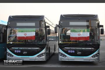 الحاق اتوبوس های برقی و دیزلی به اتوبوسرانی شهر تهران 14
