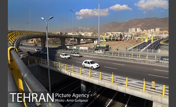 تقاطع غیر همسطح بزرگراه شهید حکیم با بلوار المپیک 9