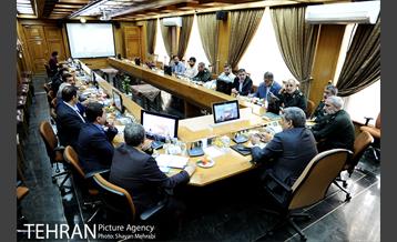 دیدار فرمانده سپاه محمد رسول الله تهران با شهردار تهران 10