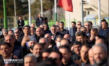 مراسم تشییع پیکر مرحوم اسماعیل احمدی 10