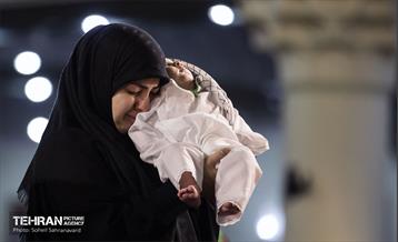 مراسم شیرخوارگان حسینی در آستان عبدالعظیم الحسنی(ع)  7