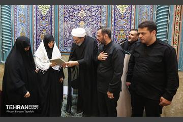 نماز جمعه عاشورایی در منطقه ۵ 9