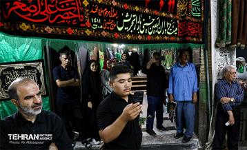 تعزیه در تکیه تجریش 27