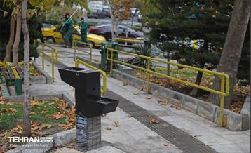 بازدید خبرنگاران از پروژه‌ های شاخص مناسب‌ سازی شهرداری در مناطق ۲ و ۵ تهران 14