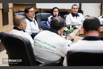 نشست خبری رئیس سازمان پیشگیری و مدیریت بحران شهر تهران 17