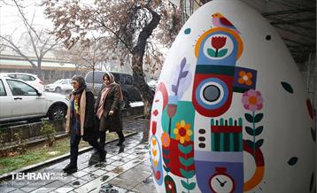 جشنواره تخم مرغ رنگی در بوستان ملت 1