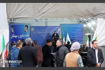 آیین آغاز عملیات اجرایی پارکینگ و مجموعه خدماتی باغ‌وزیری 5