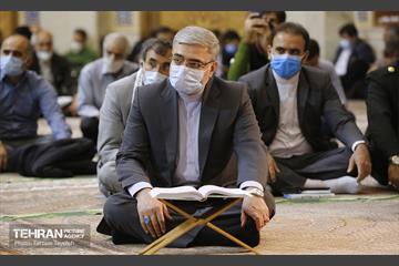 محفل قرآنی یادواره شهدای منطقه ۵