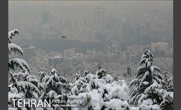 برف زمستانی پارک جمشیدیه 14