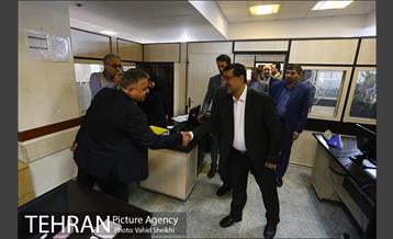 بازدید دکتر حسینی مکارم از شهرداری منطقه 5 11