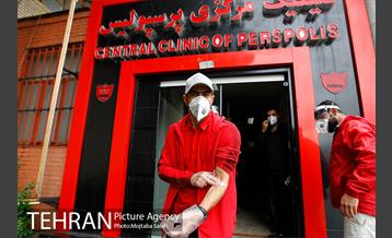 آزمایش و تست تشخیص کرونا ویژه کادر فنی و بازیکنان پرسپولیس  15